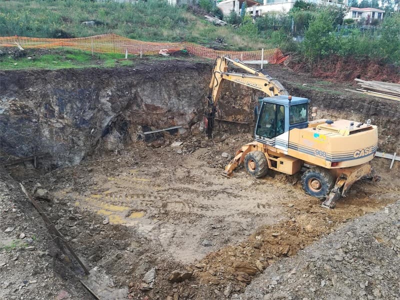 Excavaciones en Vigo